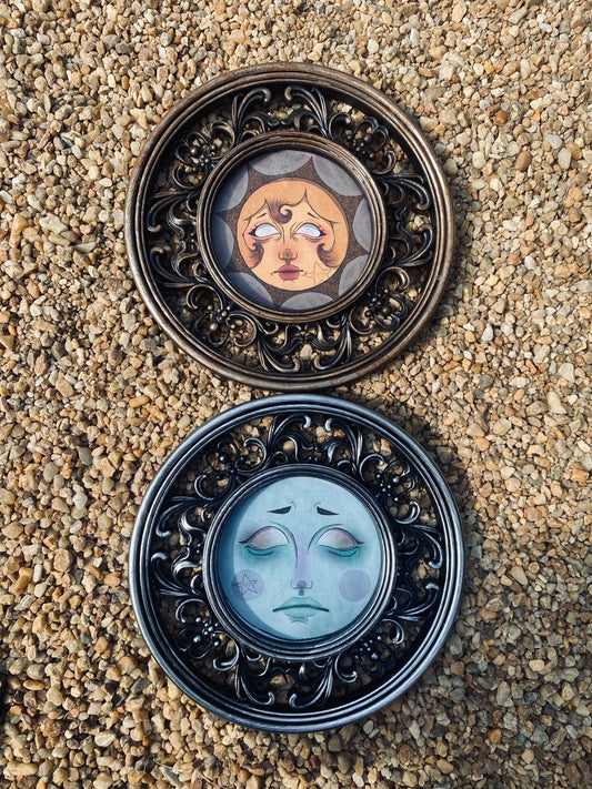Sun and moon