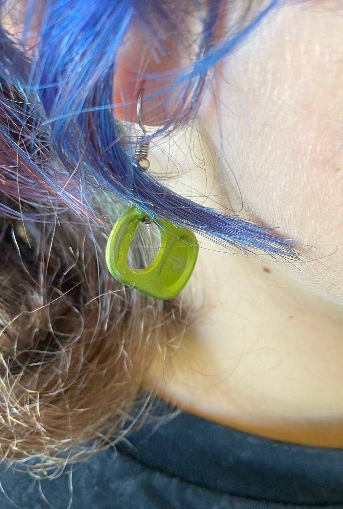 Soda tab earrings